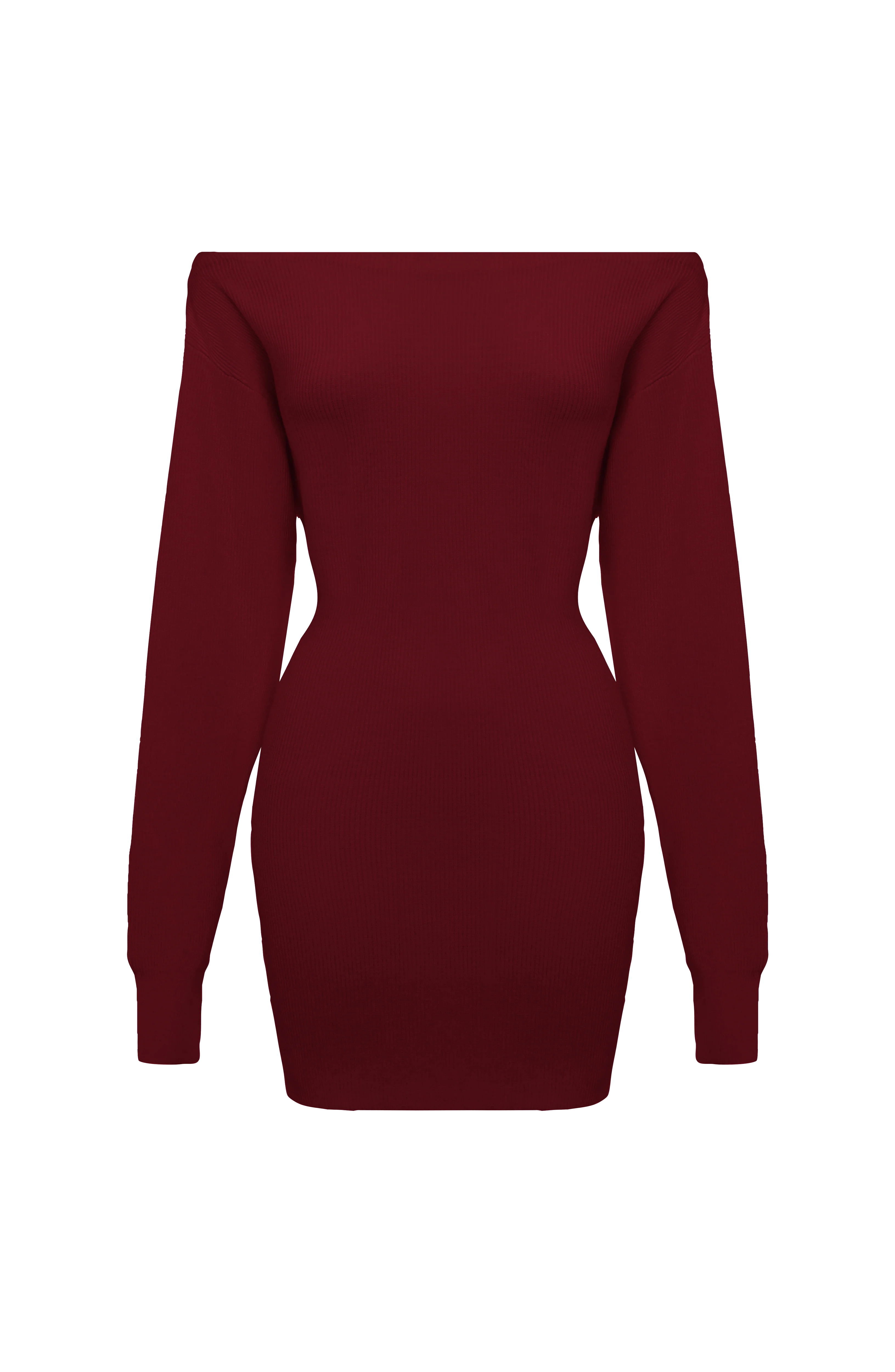 Sawyer Mini Dress - Burgundy