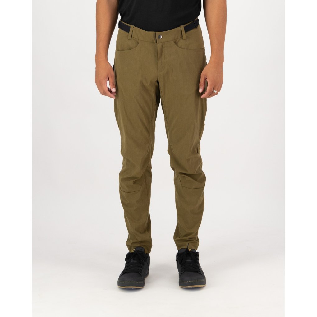 Mons Royale Diversion Merino Trail Pants Men - dark olive