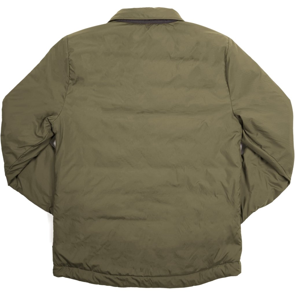 CHROME Two Way Insulated Shacket Jacket - Black/ Dusty Olive