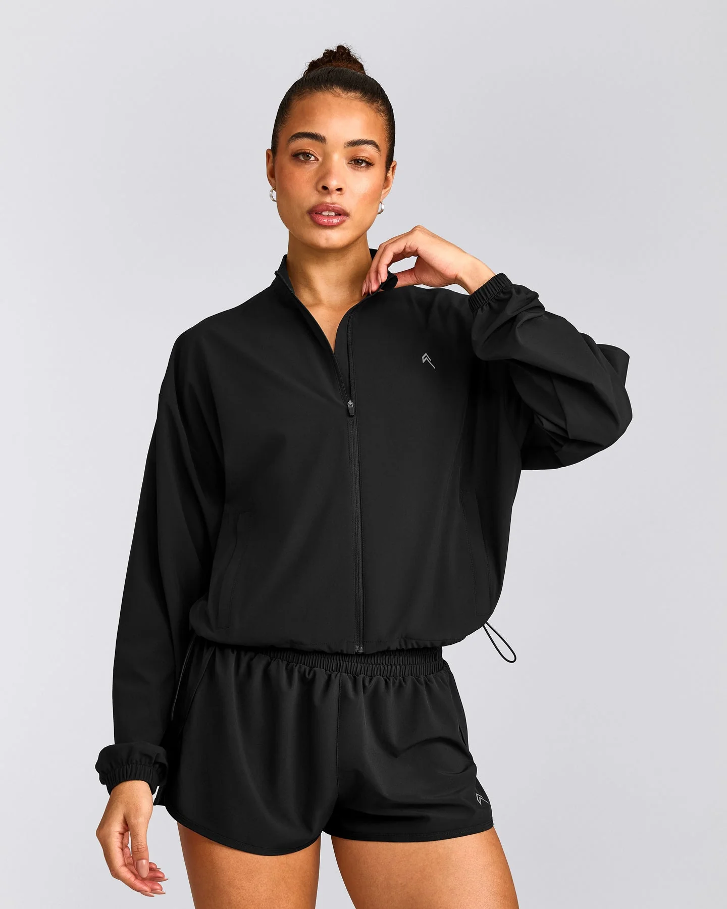 AirMove™ Jacket with Reflective Logo | Black