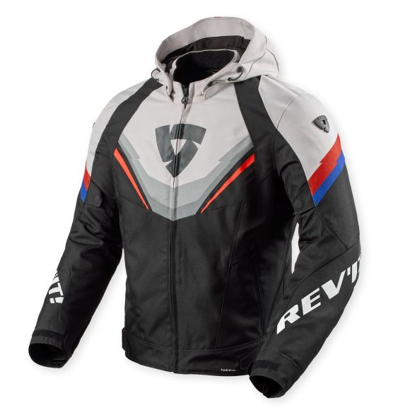 Motorcycle jacket Rev it quantum 3 h2o - black / grayRef: Ri1671
