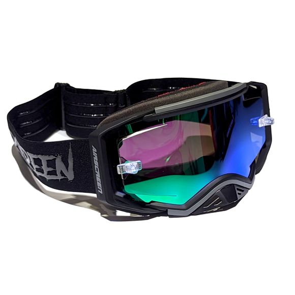Cross Airscreen Aero 04 ex Iridum Green 2025 - Black / Gray screenRef: Asm0012 / 001-017-Ir4