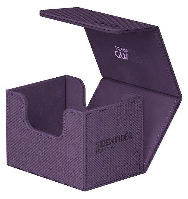 Ultimate Guard Sidewinder 100+ Xenoskin Monocolor Deck Box - Purple