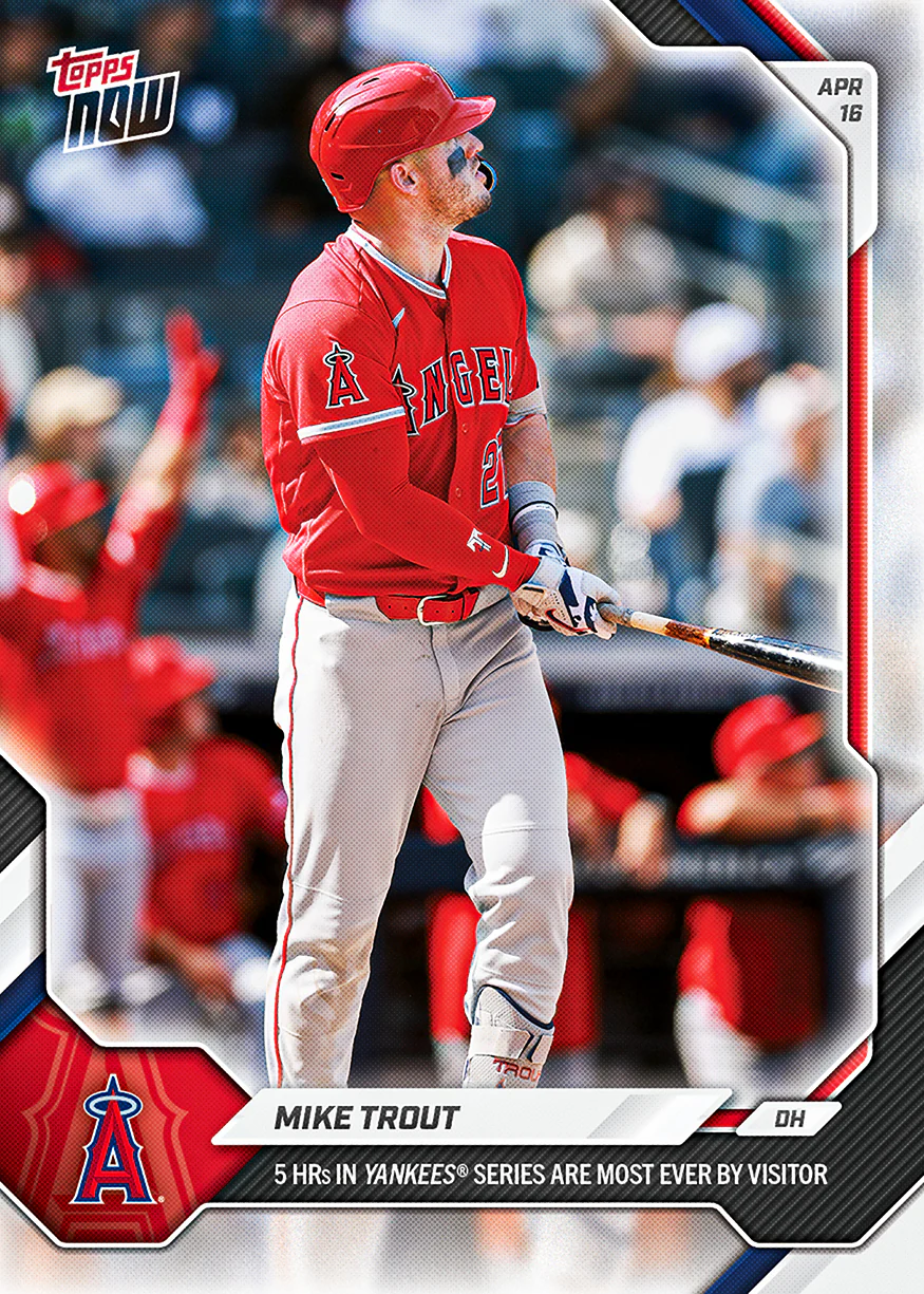 Mike Trout - 2026 MLB Topps NOW® - Card 91