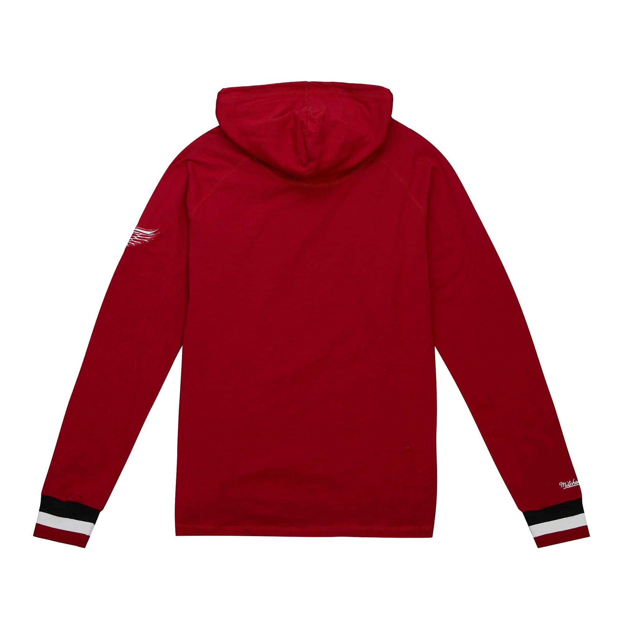 Detroit Red Wings Legendary Slub Mitchell & Ness NHL Long Sleeve Hoodie