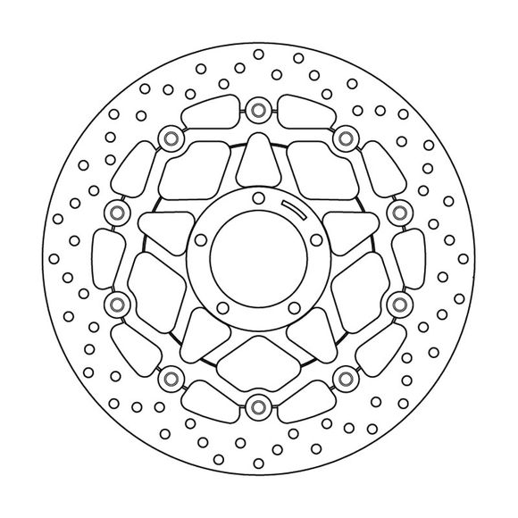 Brembo round floating brake discRef: 78B408A4