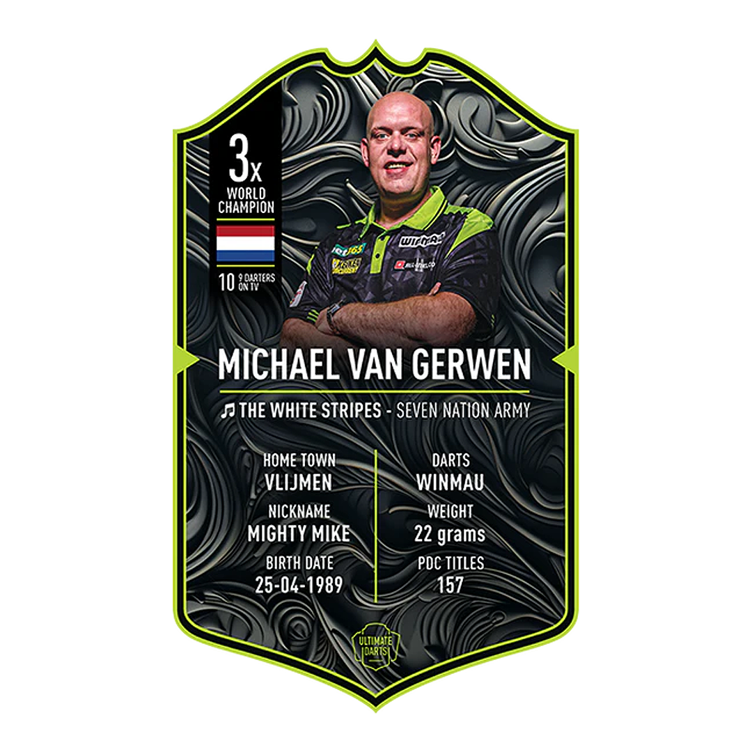 Ultimate Darts Card - Michael Van Gerwen 2025
