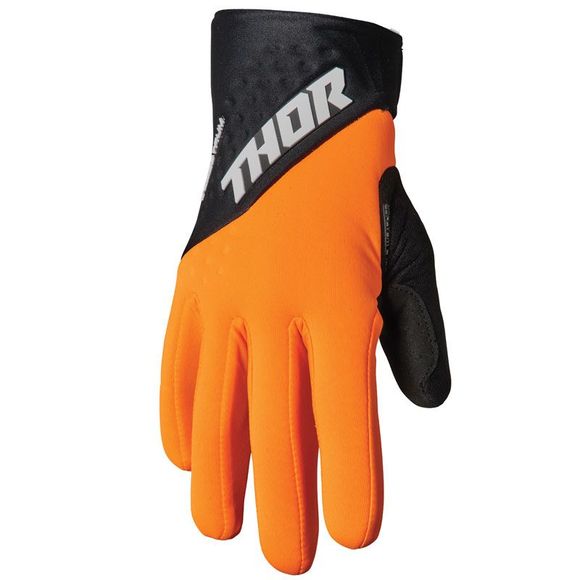 Thor SPECTRUM COLD ORANGE BLACK 2024 cross gloves - OrangeRef: TO2752