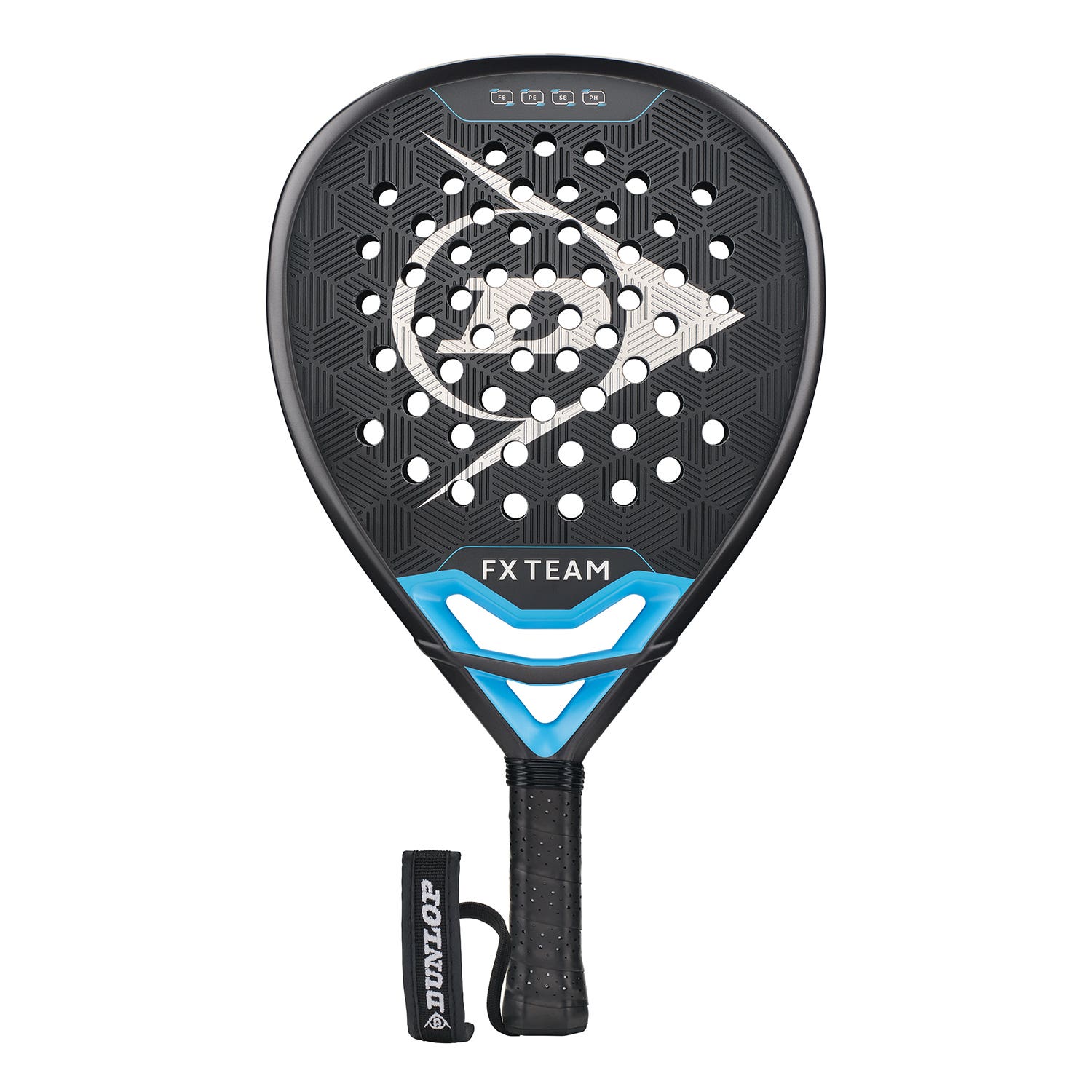 DUNLOP FX TEAM GUN METAL/CYAN/METALLIC SILVER