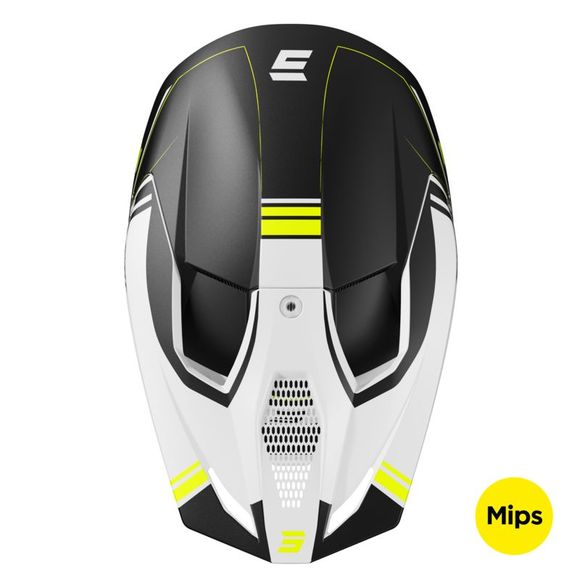 Cross Shot Race Helmet - Sprint 2025 - Black / YellowRef: SO2559