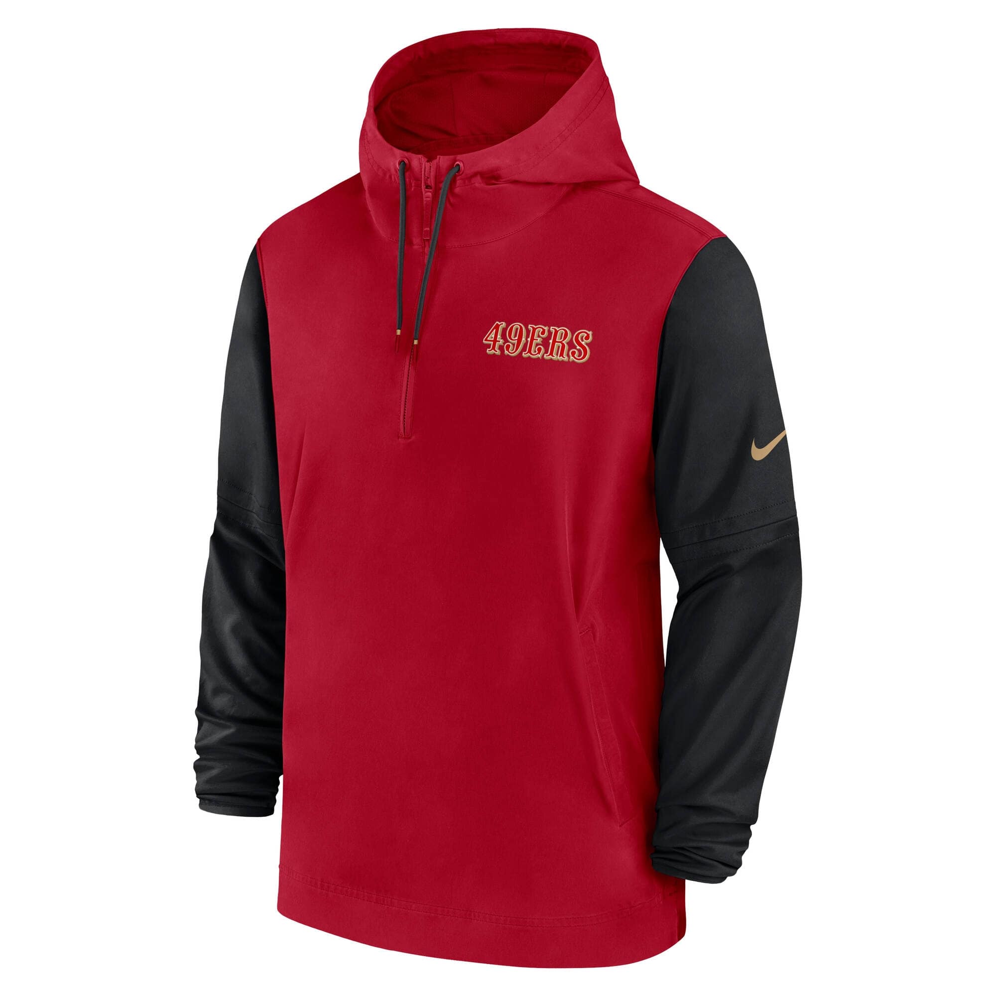 San Francisco 49ers 2024 NFL Sideline Pre-Game Nike Lightweight Player Jacket Red