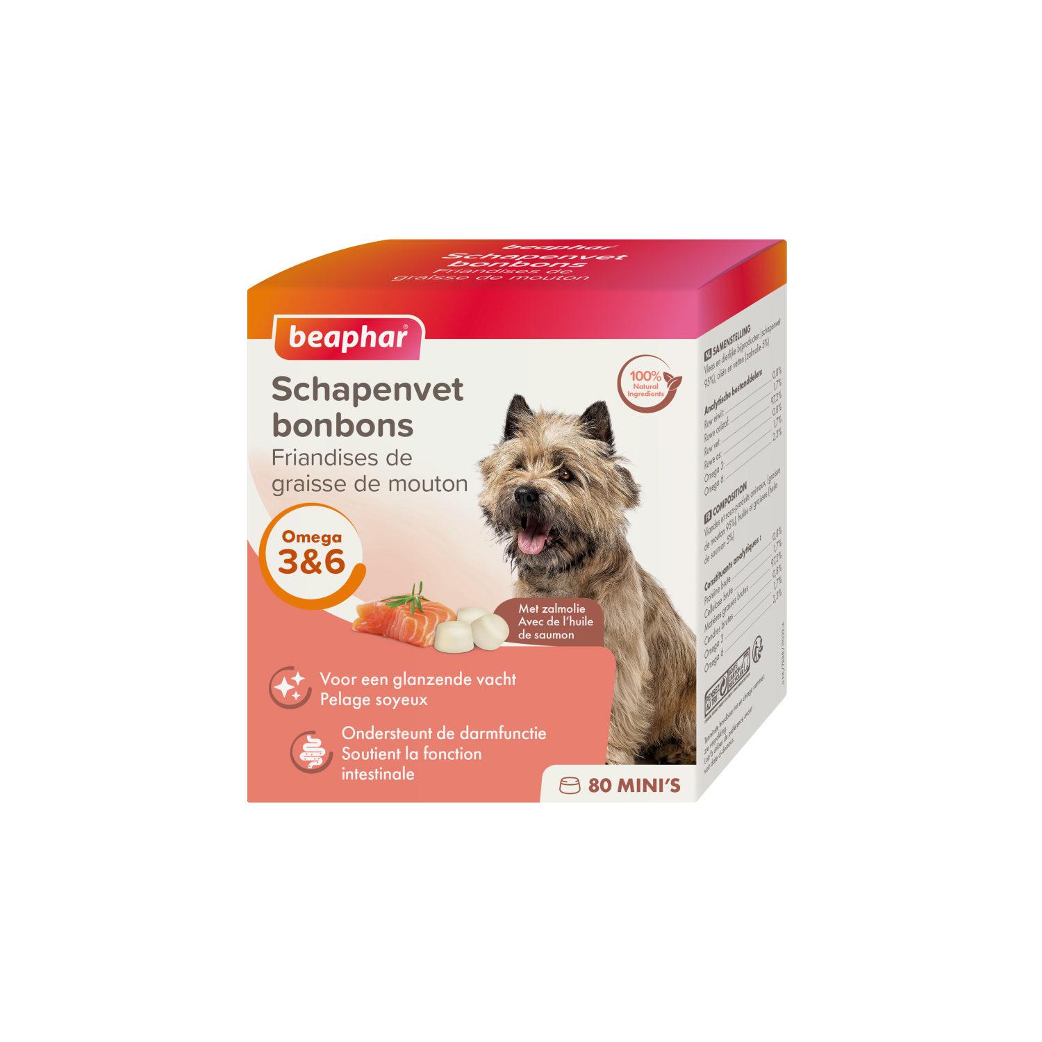 Beaphar Sheep Fat Bonbons Seaweed Mini - 245g