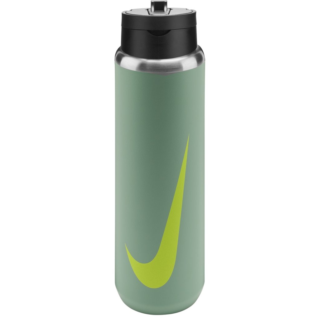 Nike Stainless Steel Recharge Straw Bottle 24oz/709ml - cannon/black/volt 011