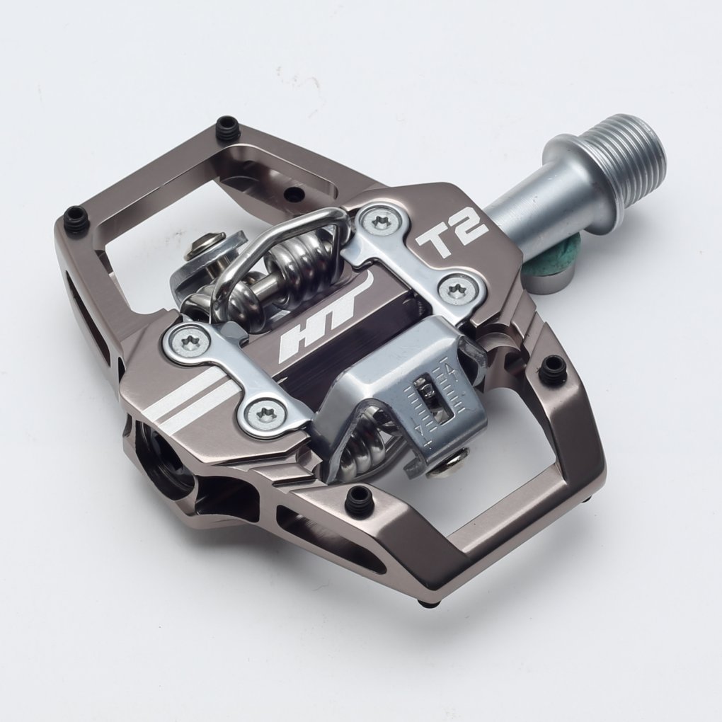 HT T2 Clipless Pedals - grey