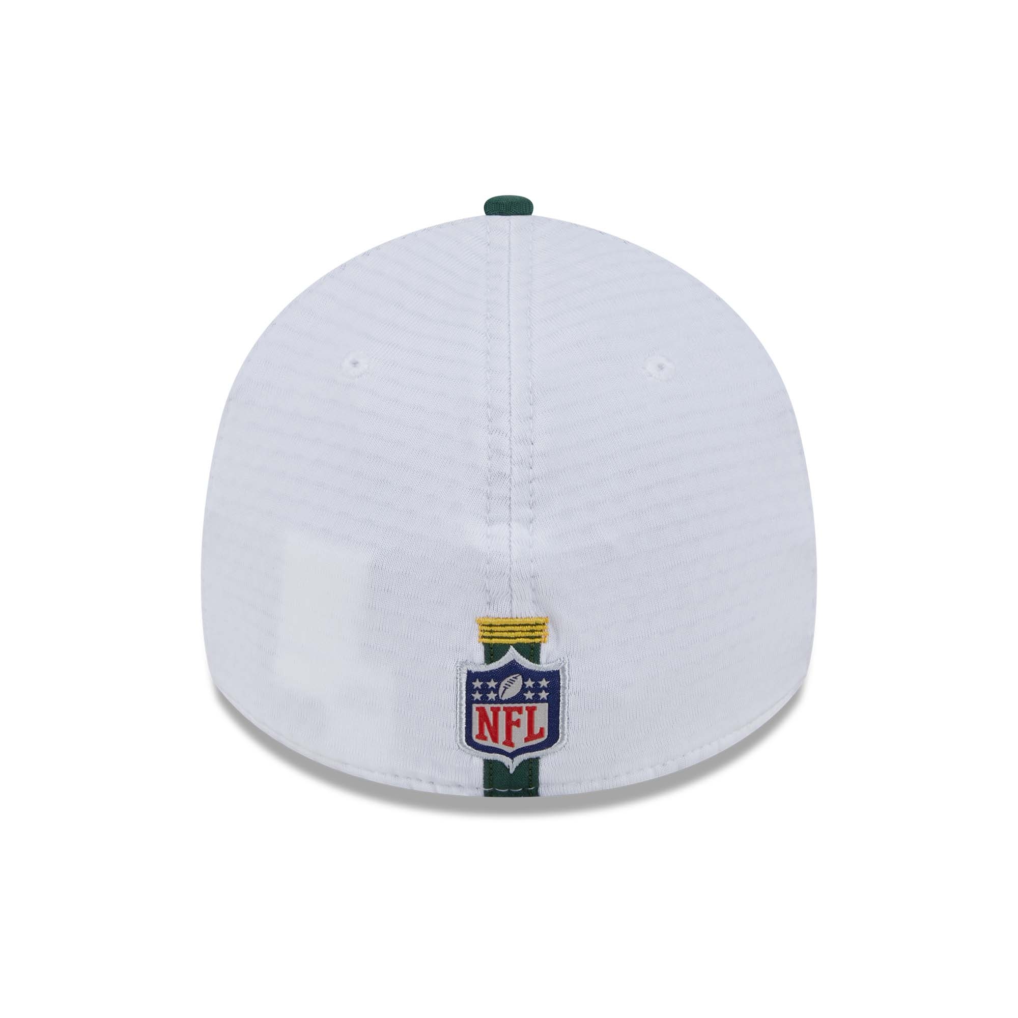 Green Bay Packers 2024 NFL Training Camp New Era 39THIRTY Flex Cap White