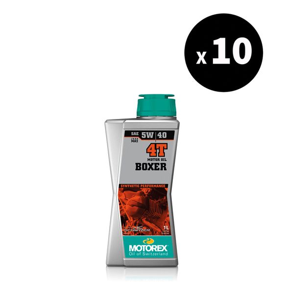 Huile moteur Motorex Boxer - 5W40 1L x10 UniverselRef : MX00131A / 3032285