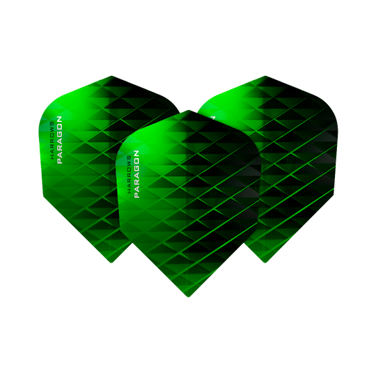 Harrows Paragon Green No2 Standard Flights