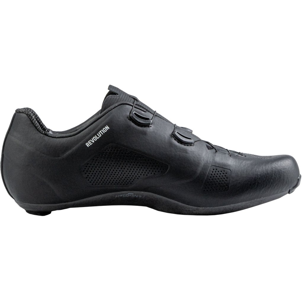 Northwave Revolution Road Shoes - black/white 11