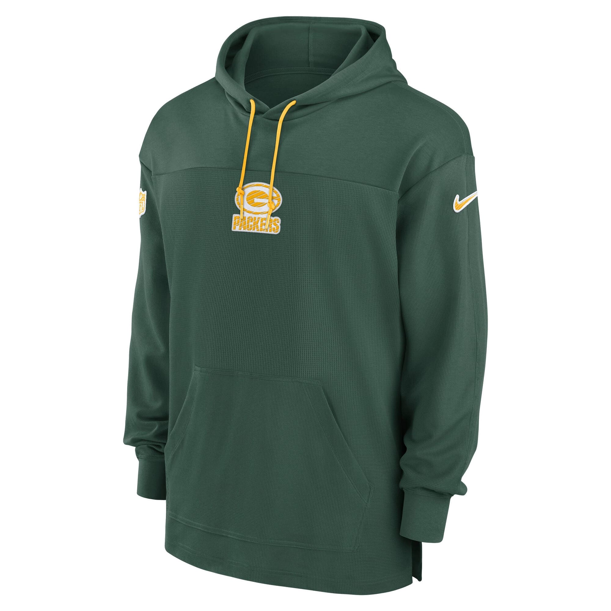 Green Bay Packers 2024 NFL On-Field Sideline Nike Jersey Hoodie Green
