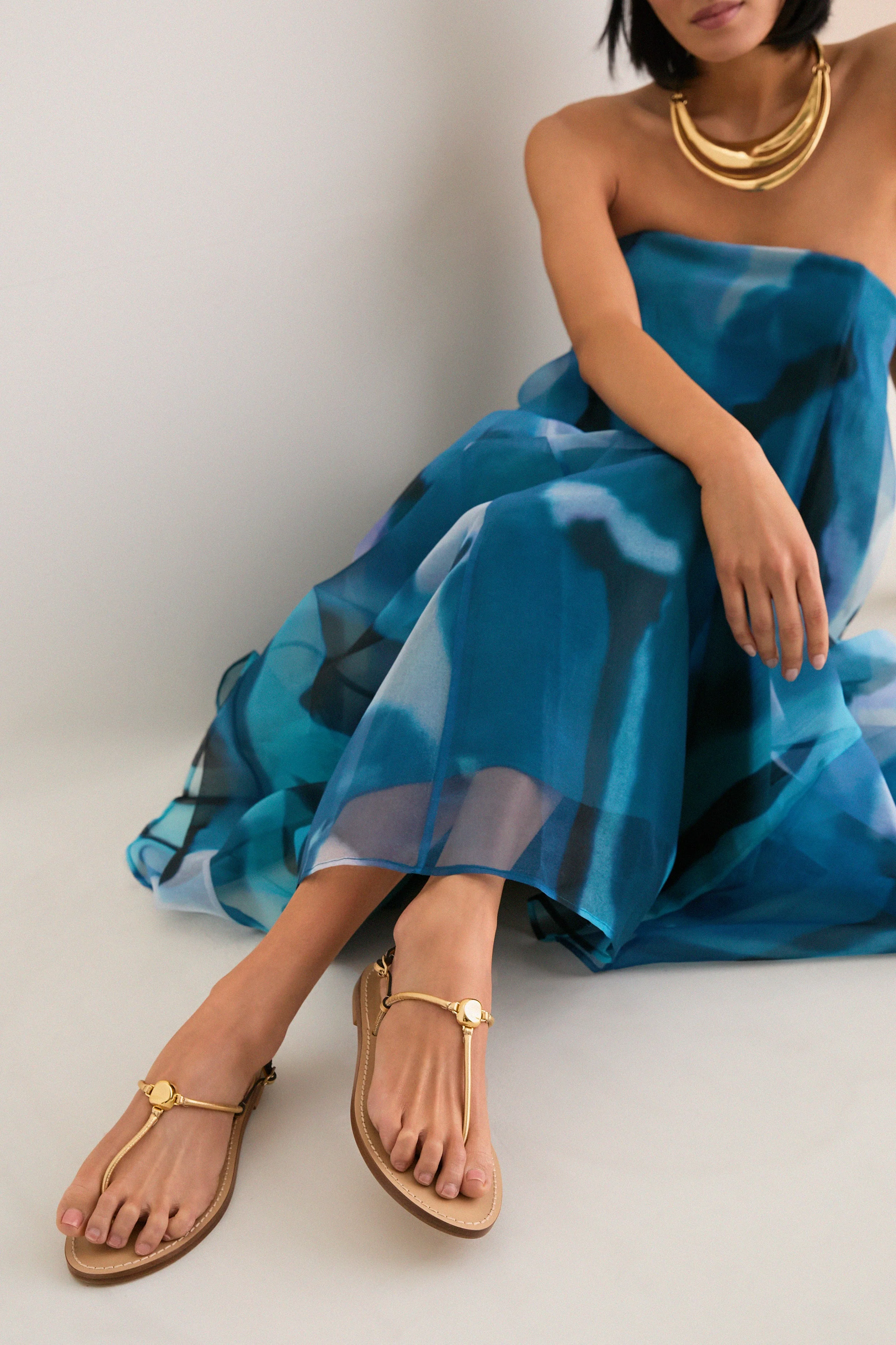 Gold Naivasha Sandals