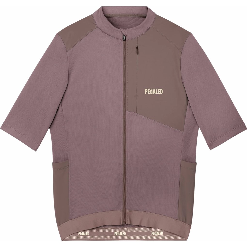 PEdALED Odyssey Merino Short Sleeve Jersey Men - Raisin Purple