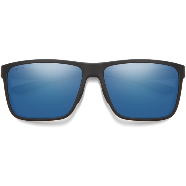 Smith Riptide ChromaPop Glass Polarized Glasses - Matte Black - Blue Mirror