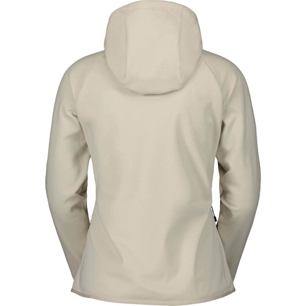 SCOTT Defined Warm Hoody Women - dust white/black