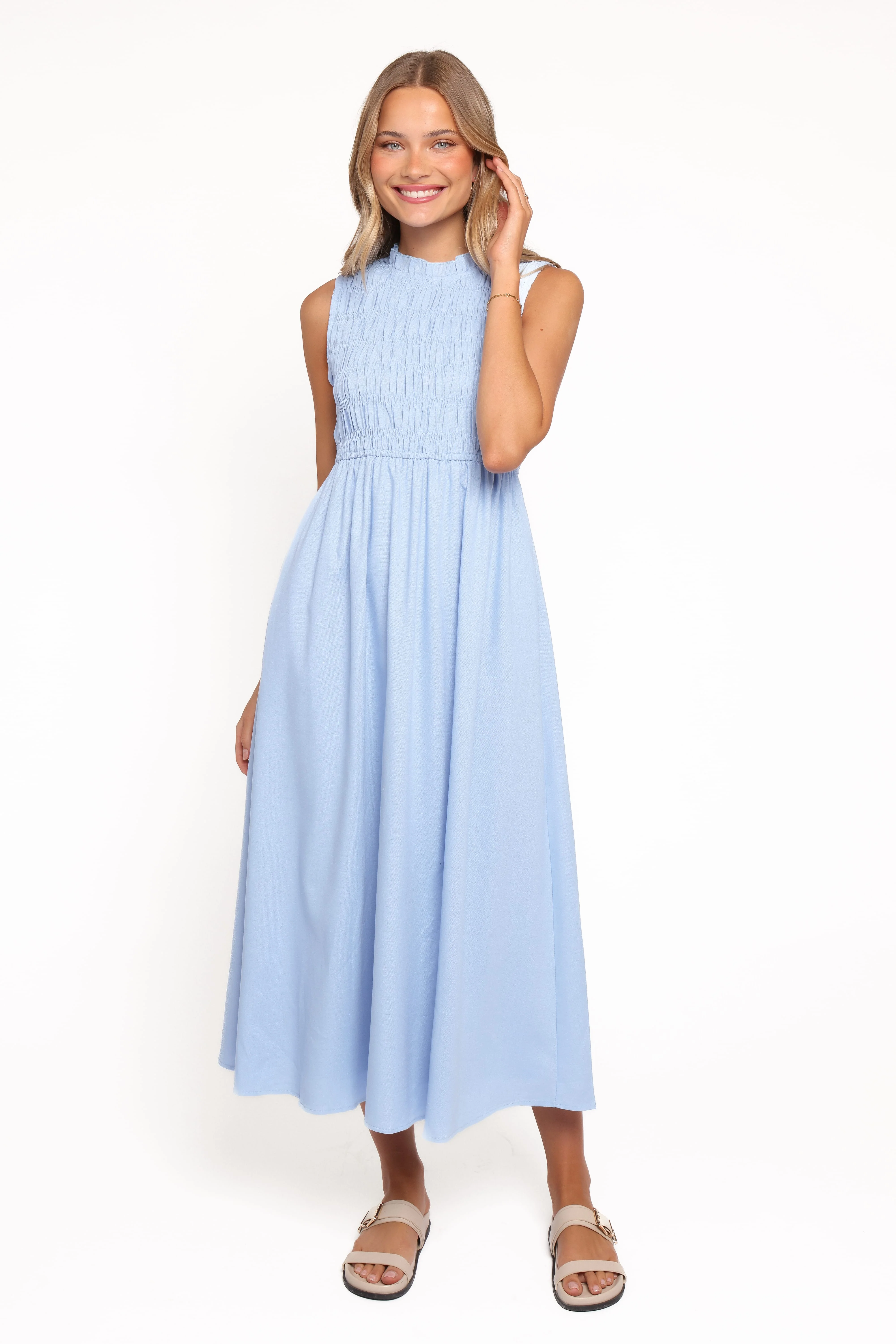 Lanna Maxi Dress - Blue