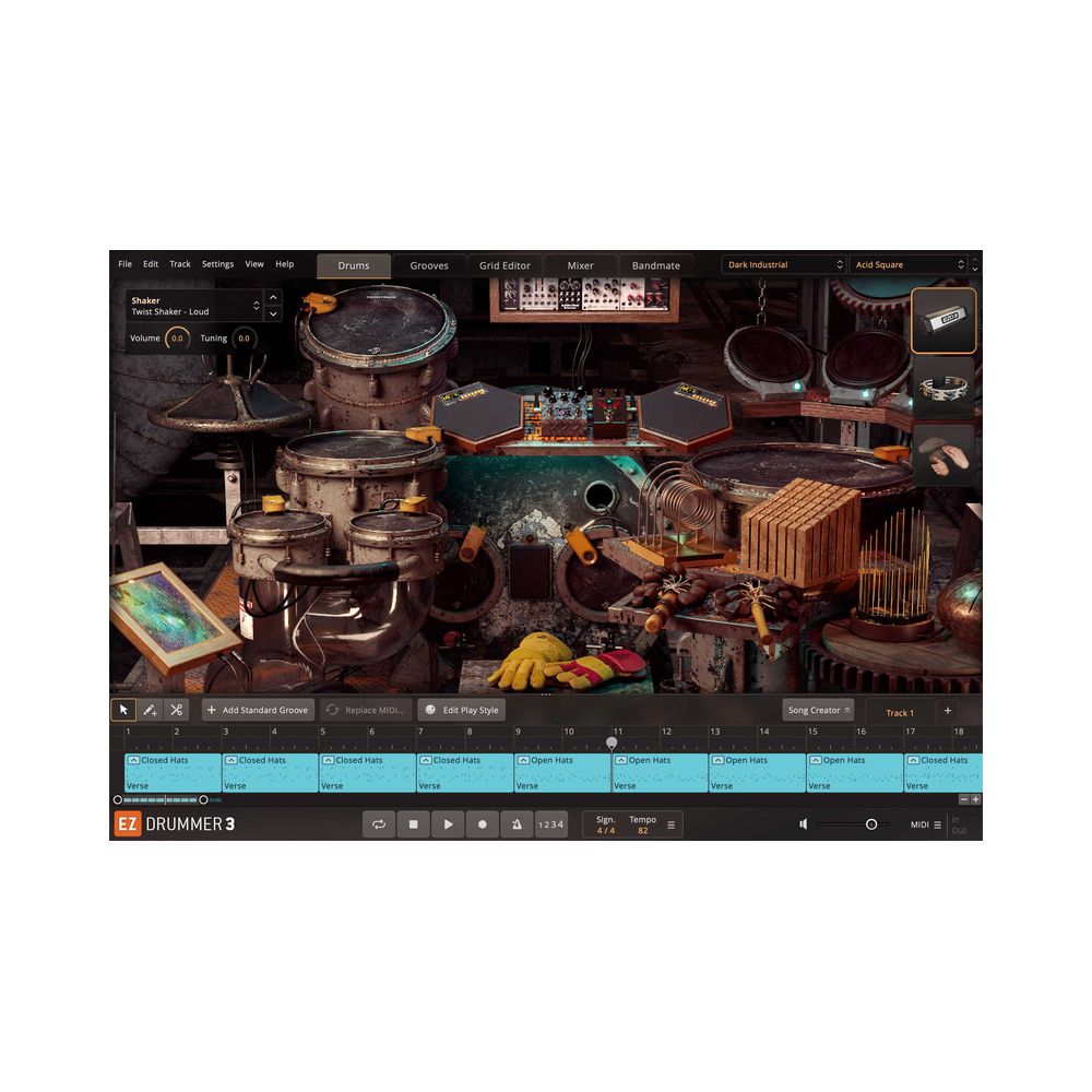 Toontrack EZX Dark Industrial – Thomann Ireland