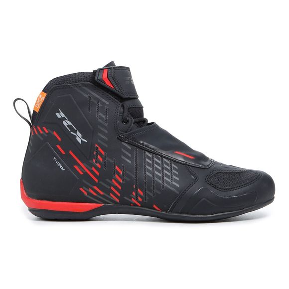Baskets Moto TCX Boots RO4D WATERPROOF - Noir / RougeRef : OX0336-C145