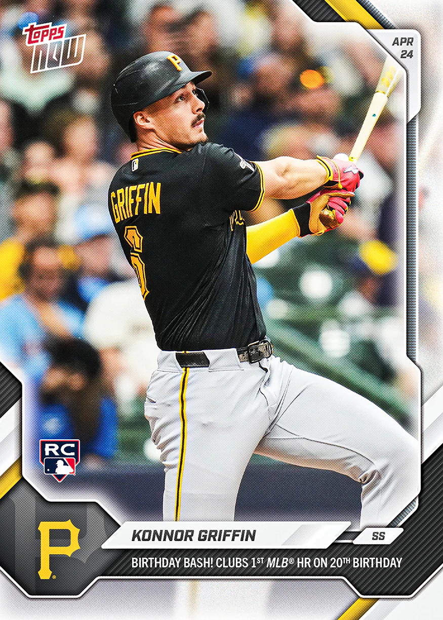 Konnor Griffin - 2026 MLB Topps NOW® - Card 115 - PR: 12869