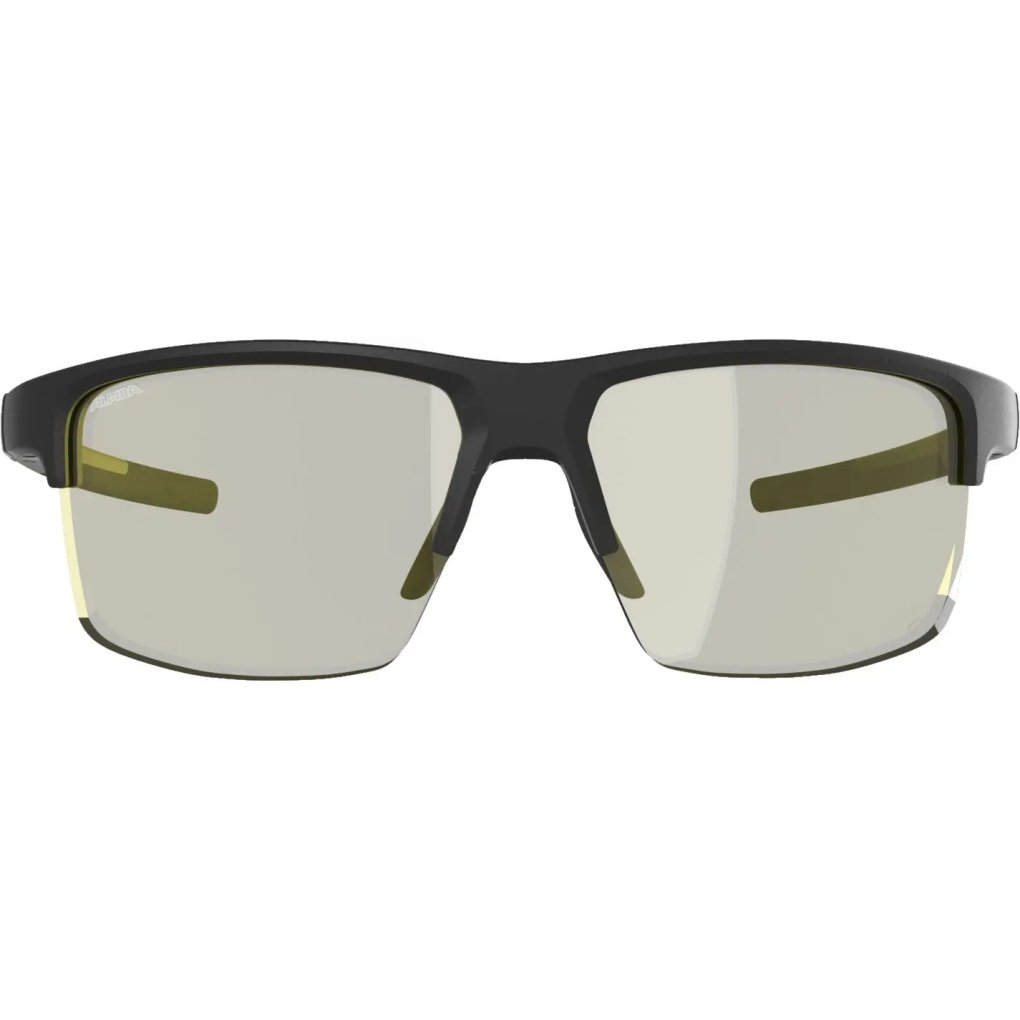Alpina Eagle Q-Lite Glasses - black matt/yellow