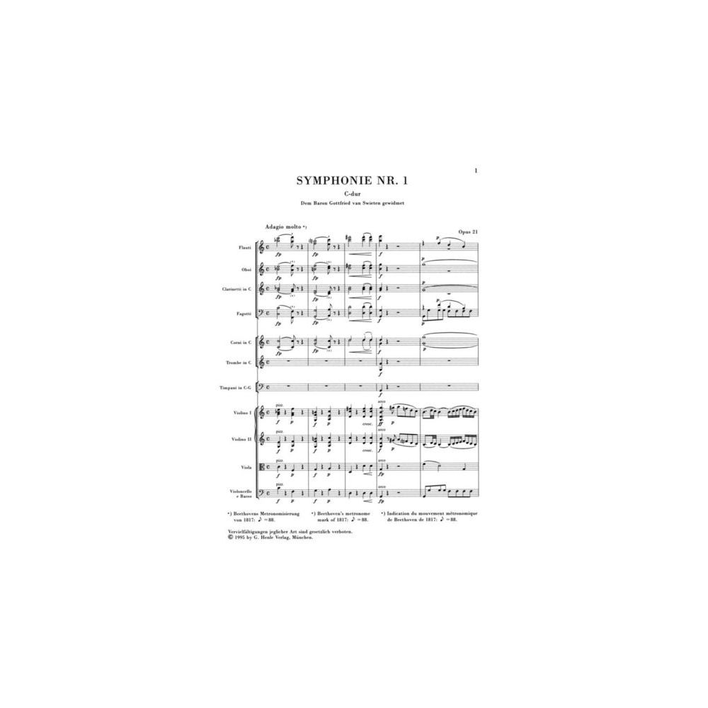 Henle Verlag Beethoven Symphonien – Thomann Ireland