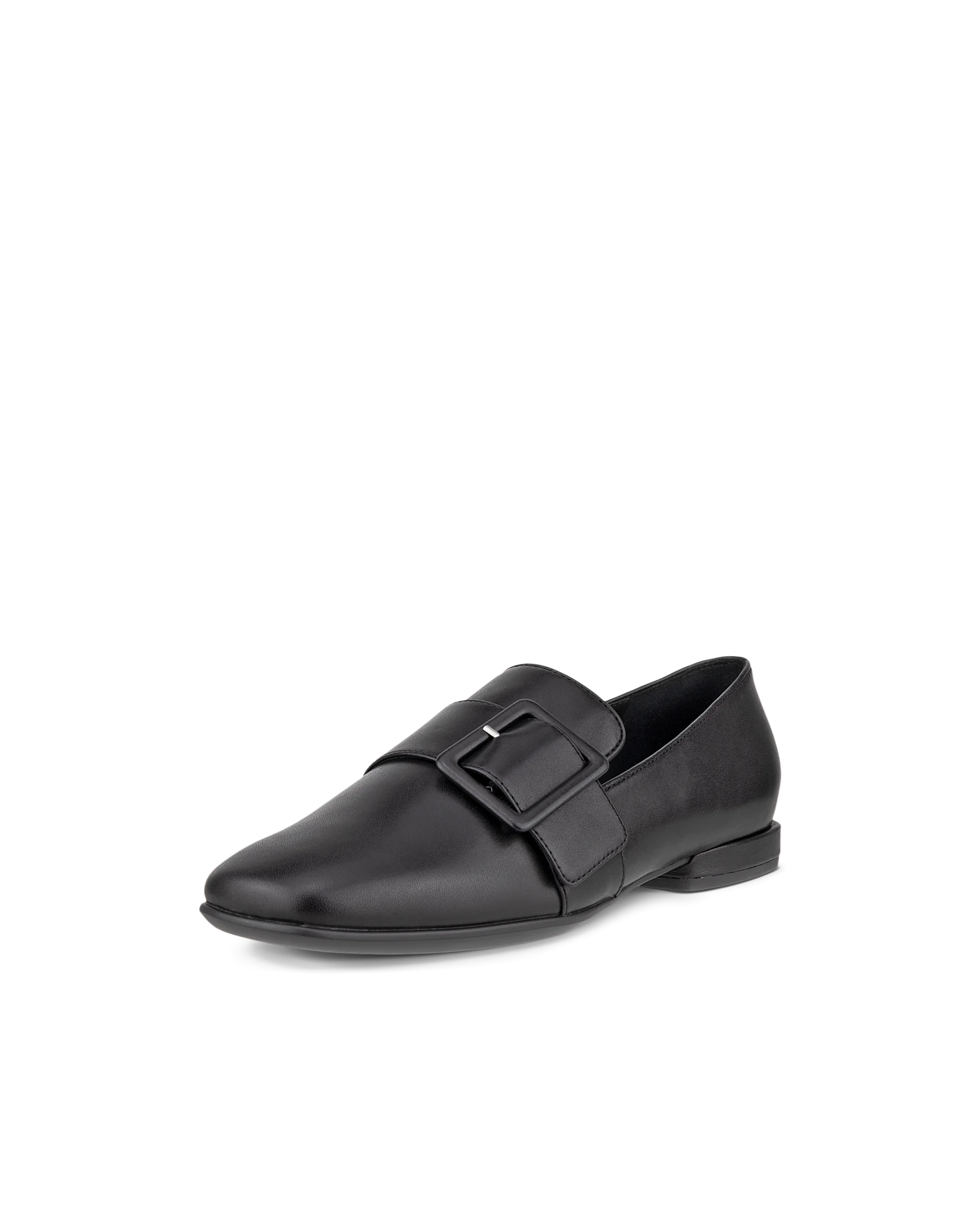 ECCO ANINE SQUARED Damen Lederloafer Schwarz