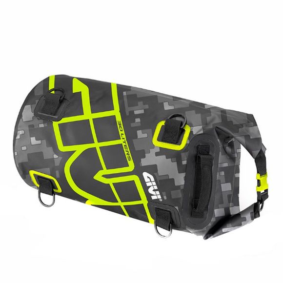 Givi EA114CM saddle bag (30 LITERS) Universal - Gray / YellowRef: GI1324 / EA114CM