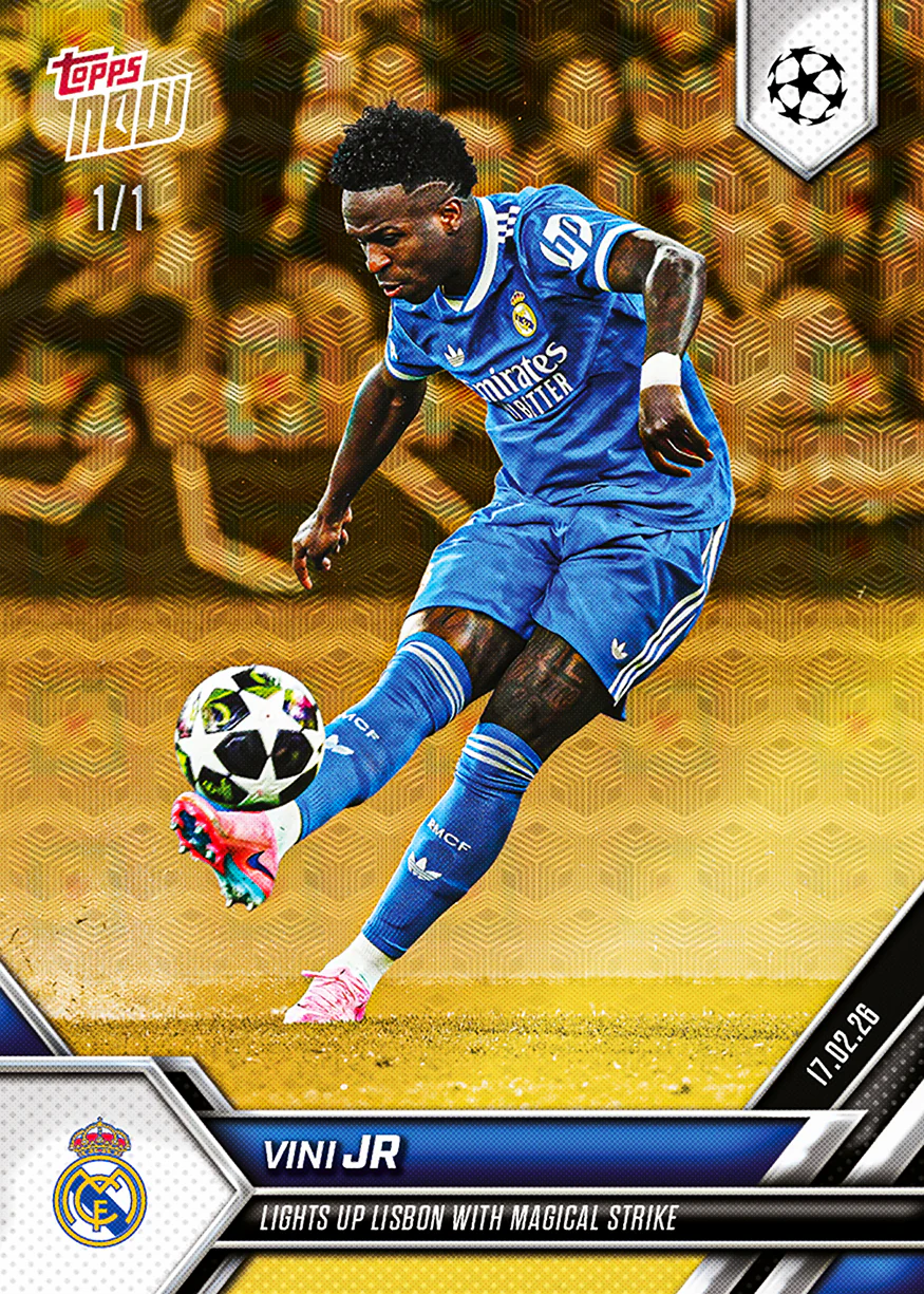 Vini Jr - 2025-26 UCL Topps NOW® - Card 88 - PR: 816