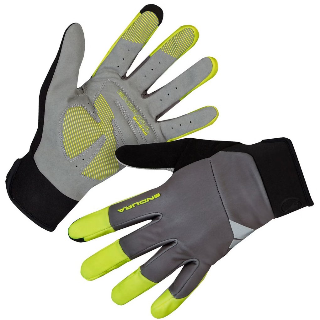 Endura Windchill Gloves - Hi-Viz Yellow
