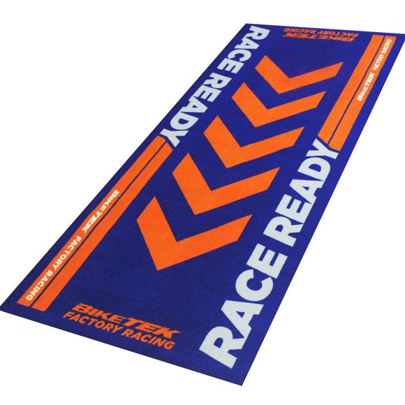Environmental mat BIKETEK MOTO SERIES 4 190x80cm Universal - Blue / OrangeRef: Bkt0025 / Grgmat65