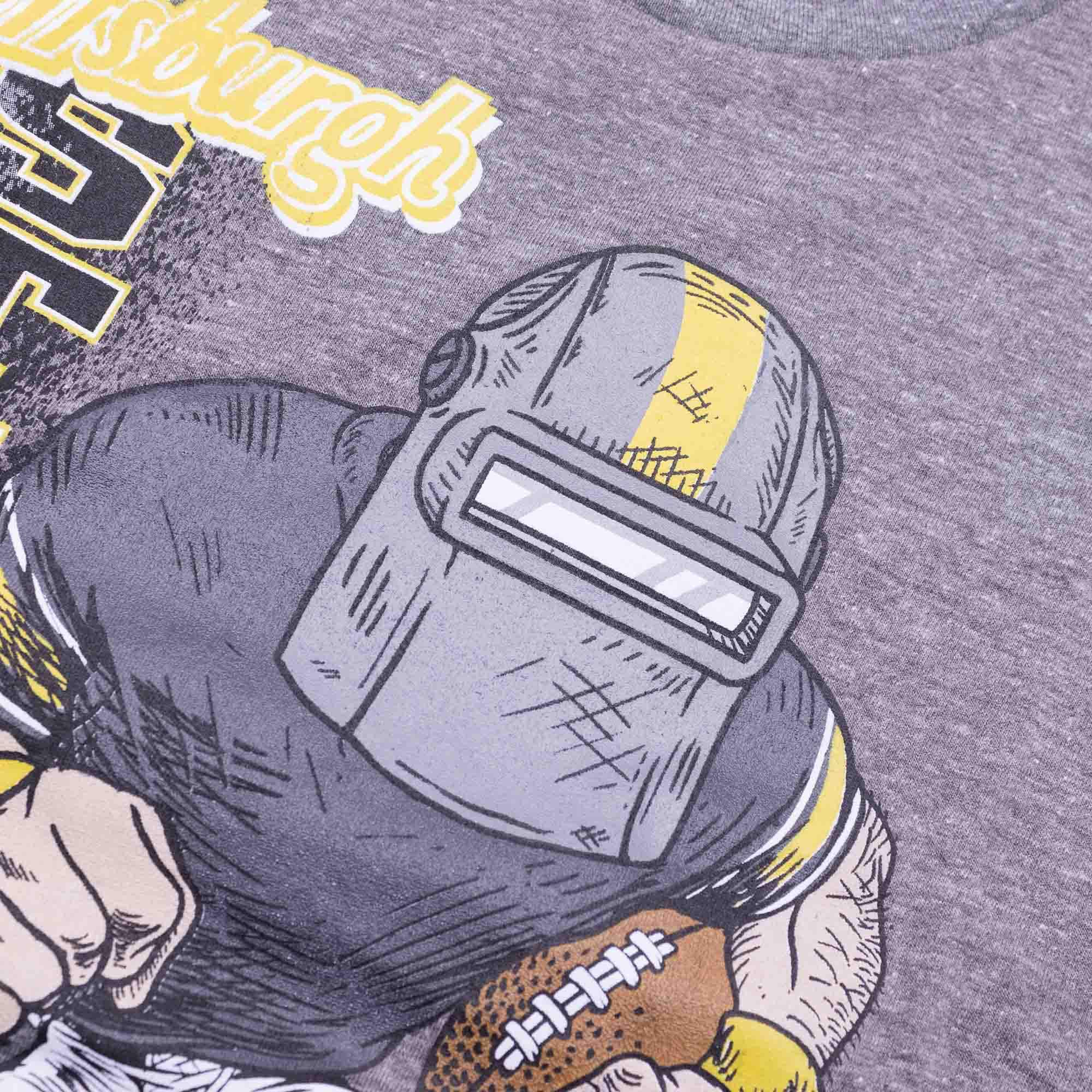 Pittsburgh Steelers Busting Loose TriBlend NFL T-Shirt (YOUTH)