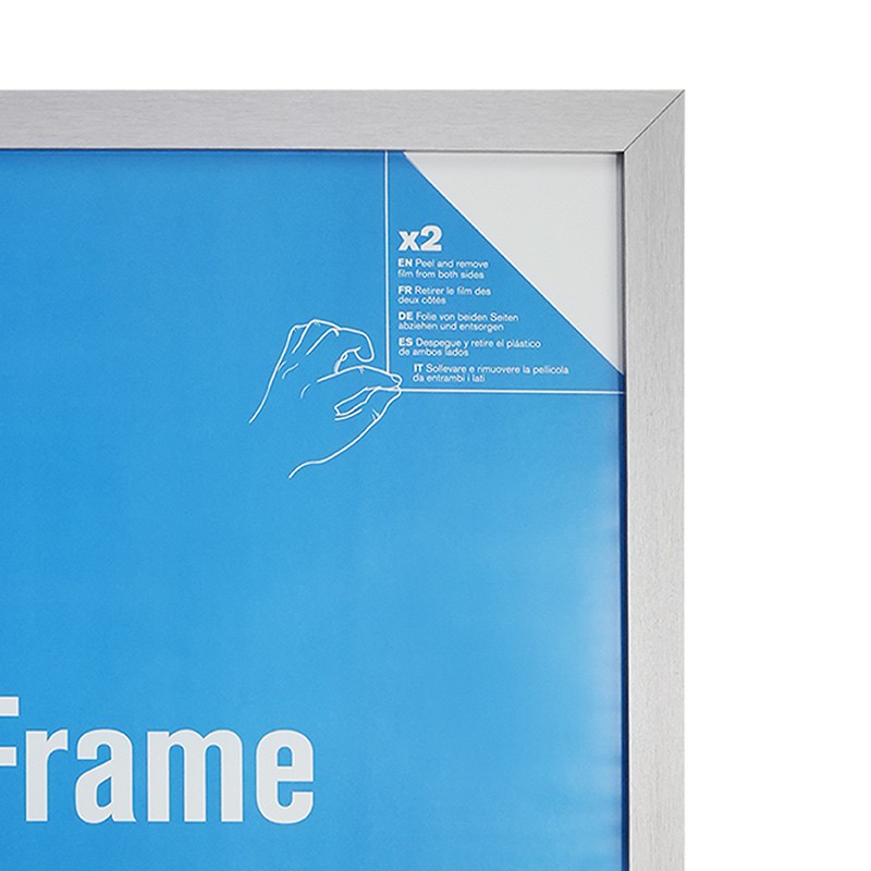 MDF Silver Frame (60 x 80 cm)