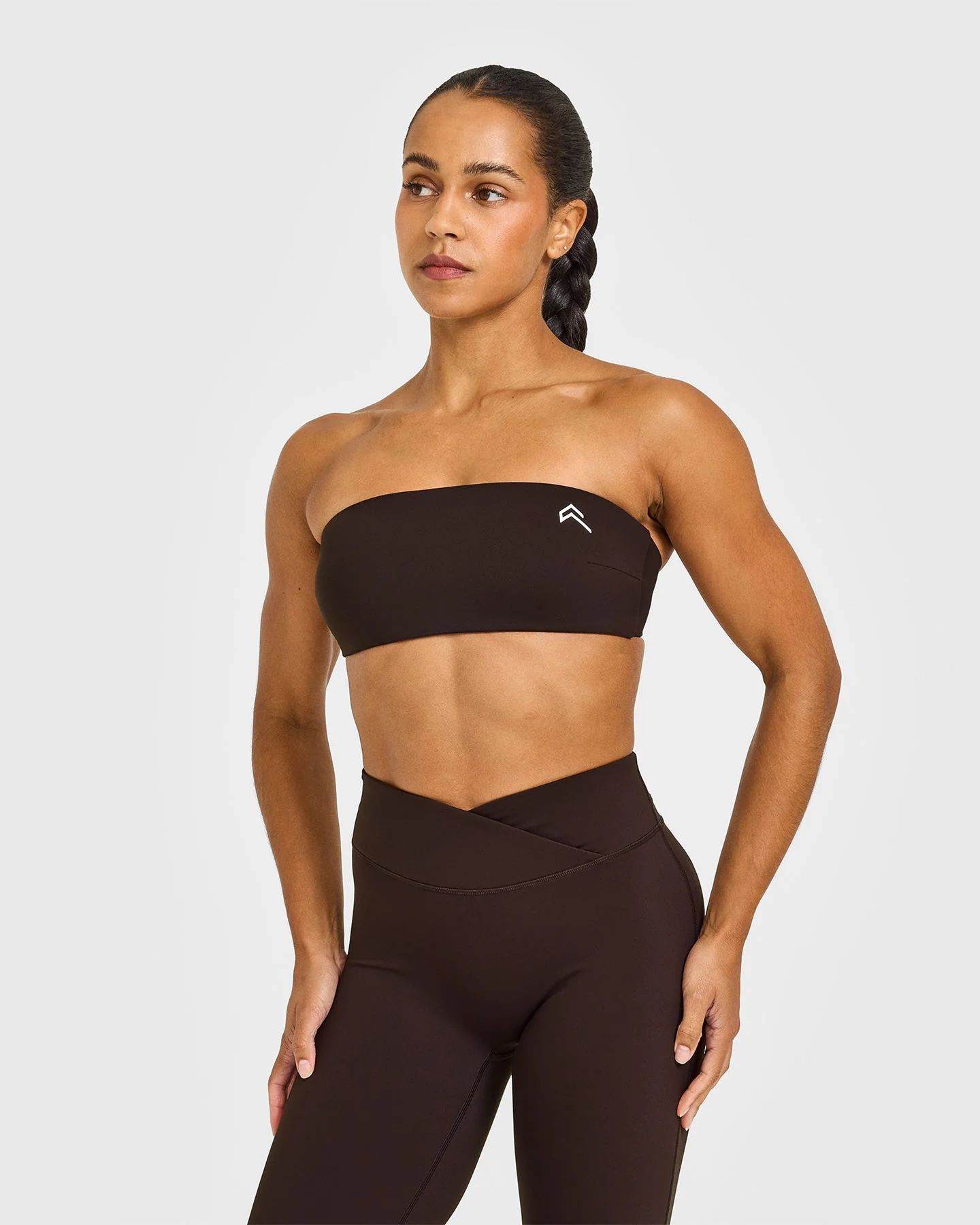 UnifiedMove™ Micro Bandeau Bralette | 70% Cocoa