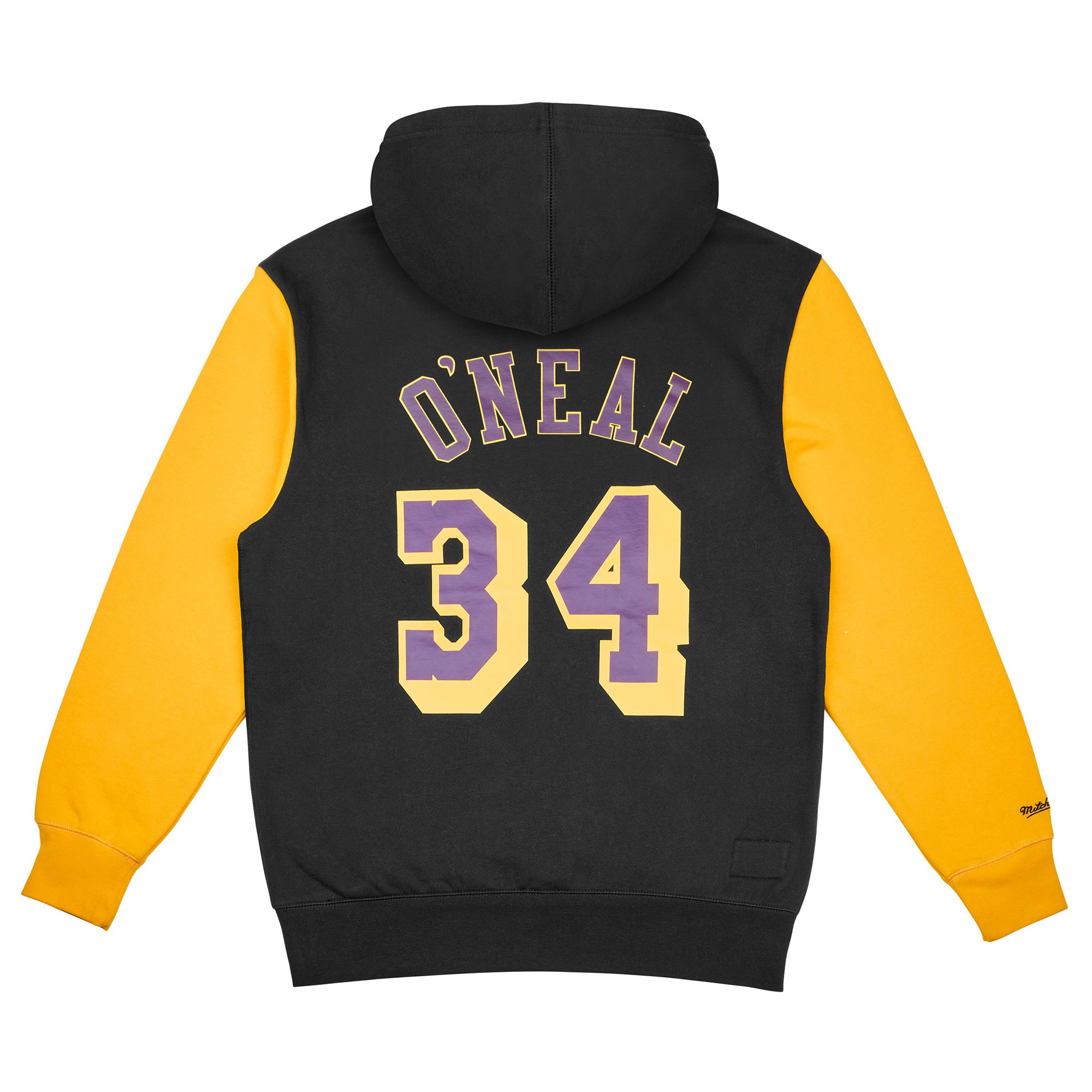 Shaquille O'Neal #34 Los Angeles Lakers N&N Player NBA Hoodie Black