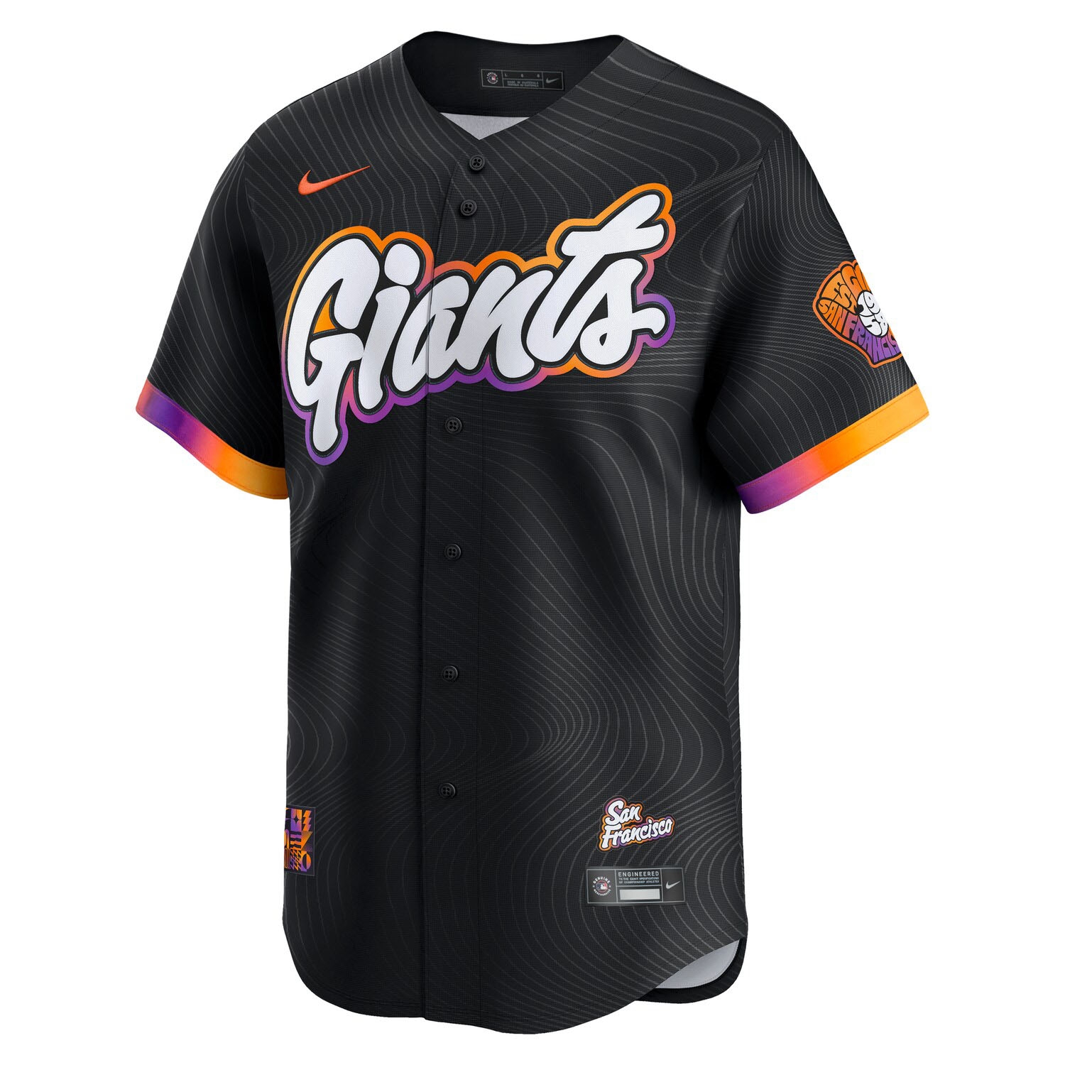 San Francisco Giants City Connect Limited MLB Jersey Black
