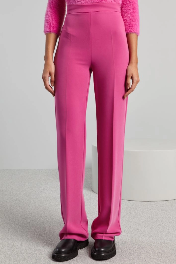 Cady palazzo trousers - FUCHSIA