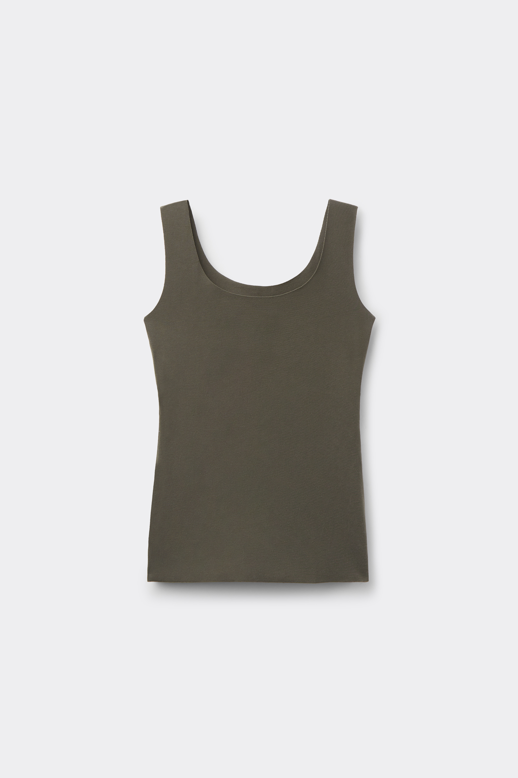 Laser-Cut Organic Cotton Camisole