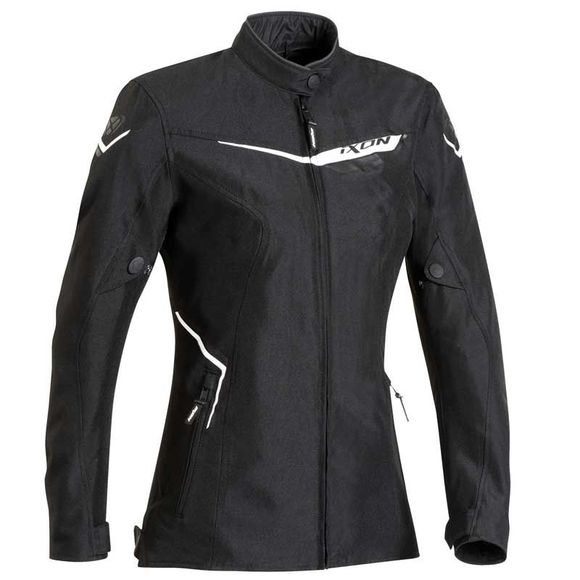 Blouson Moto Ixon SLASH LADY - Noir / BlancRef : IX1361