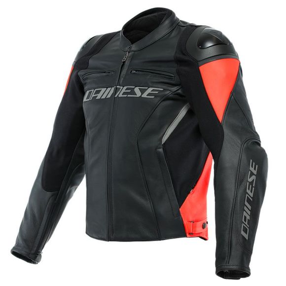 Dainese Racing 4 - Black / Red Motorcycle JacketRef: Dn1859-C50055