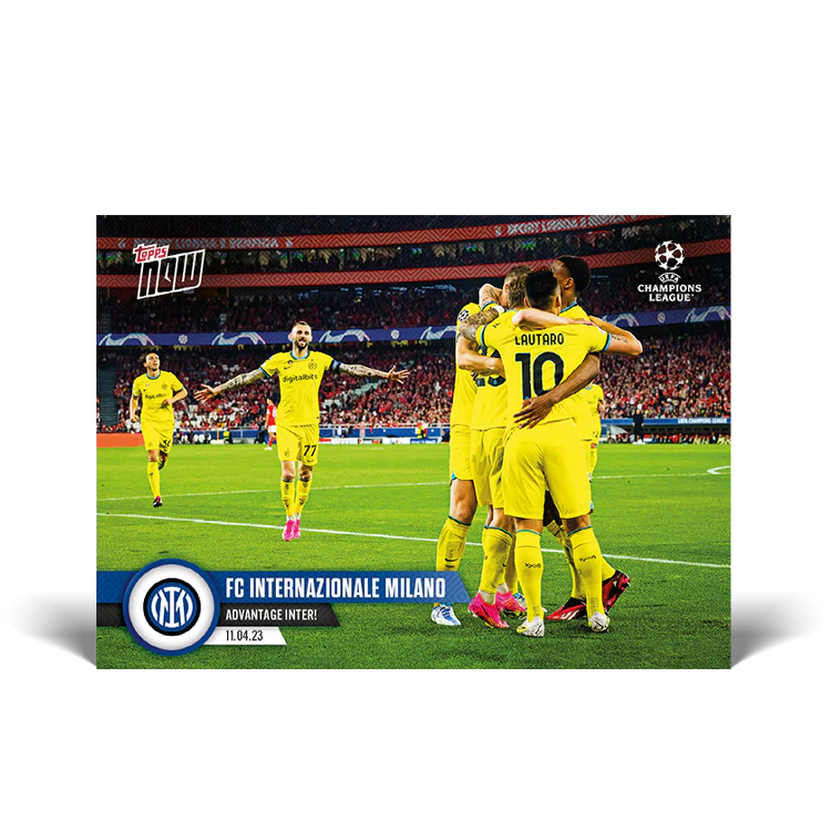 Topps UK - Advantage Inter! - UCL TOPPS NOW® Card #95