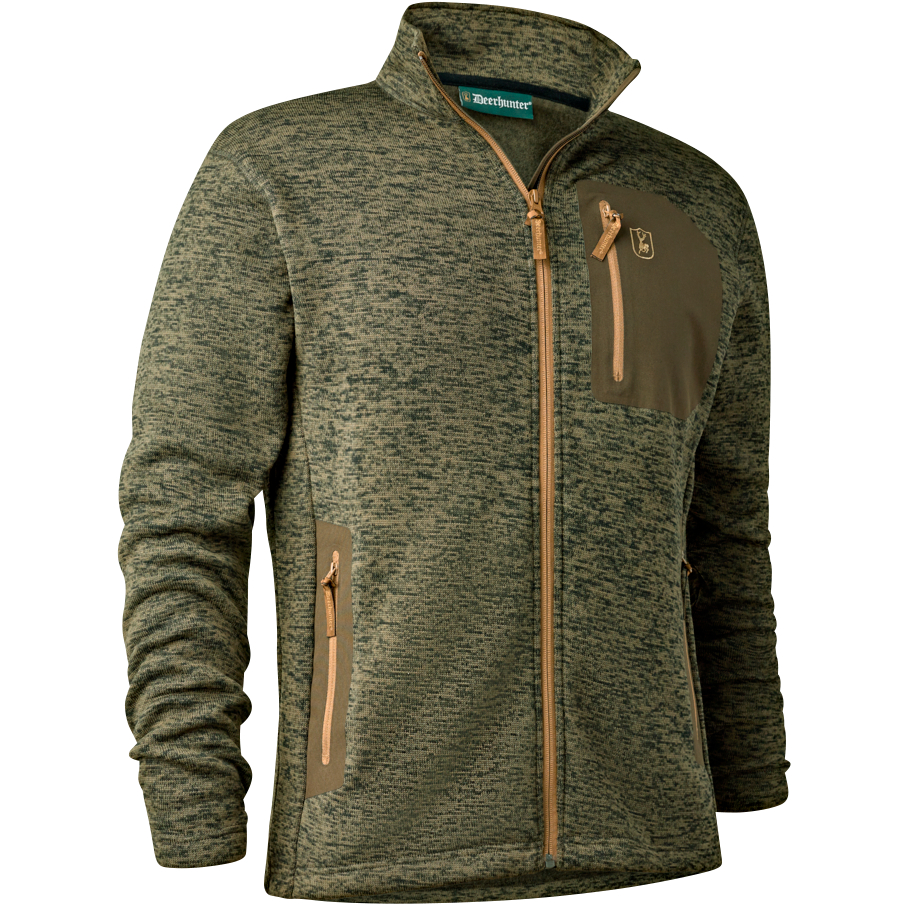 Deerhunter Sarek Cardigan Men (Olive Night Melange)
