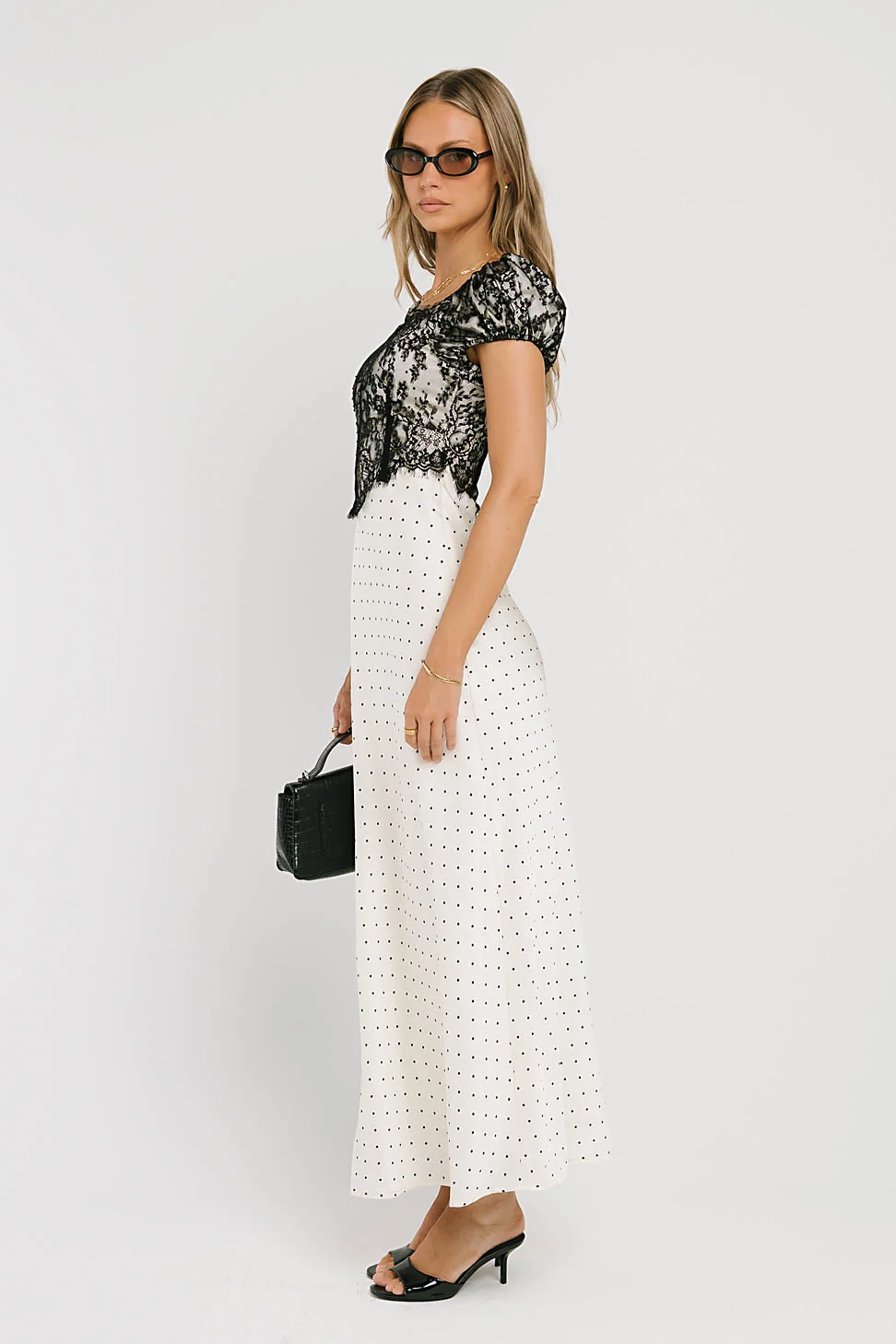 Briar Polka Dot Maxi Dress